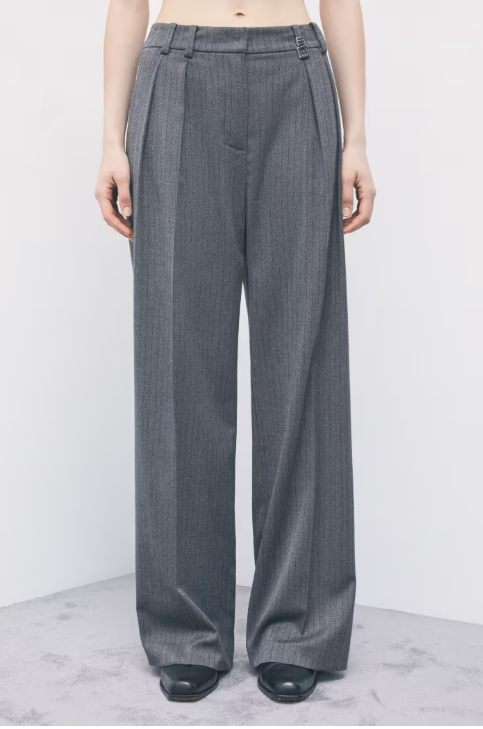 Pantalone dritto gessato Patrizia Pepe