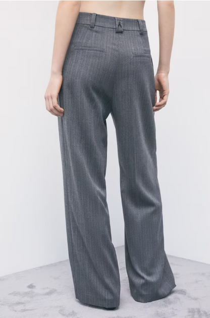 Pantalone dritto gessato Patrizia Pepe