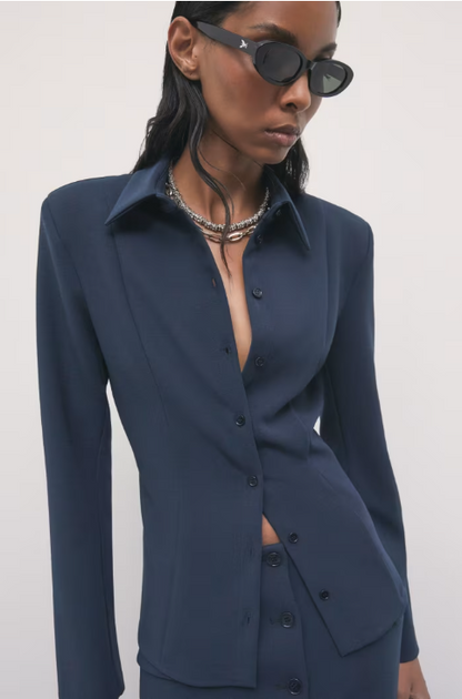 Camicia slim strutturata Patrizia Pepe