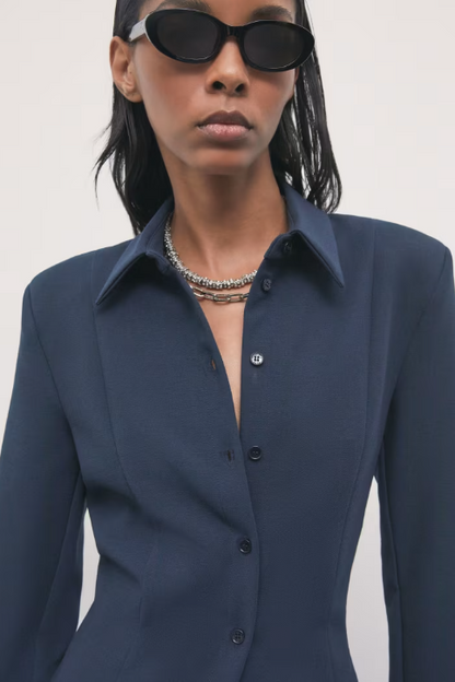 Camicia slim strutturata Patrizia Pepe
