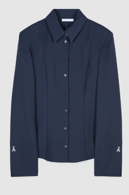 Camicia slim strutturata Patrizia Pepe