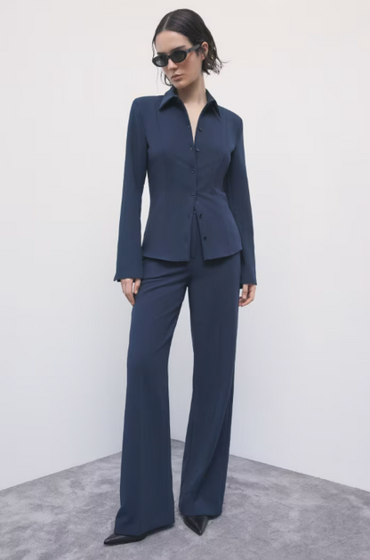 Camicia slim strutturata Patrizia Pepe