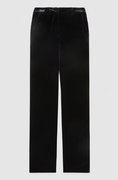 Pantaloni dritti in velluto stretch Patrizia Pepe