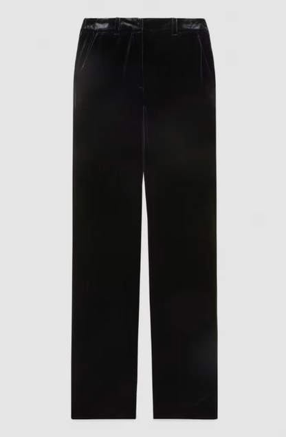 Pantaloni dritti in velluto stretch Patrizia Pepe
