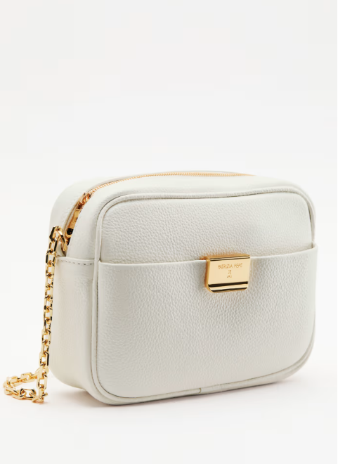 Borsa a tracolla in pelle small Patrizia Pepe