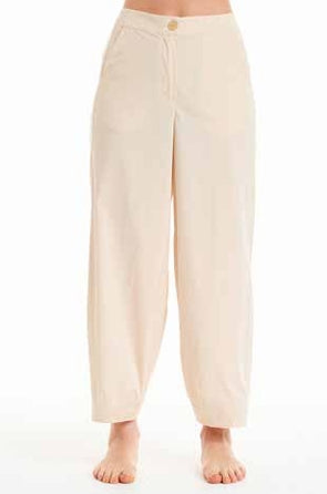 Pantalone ad uovo con bottone Alessia Santi