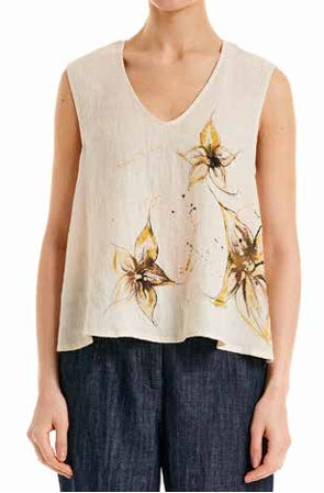 Canotta con stampa a fiori Alessia Santi