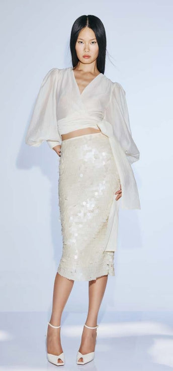 Gonna tubino con paillettes Twins Fantasy