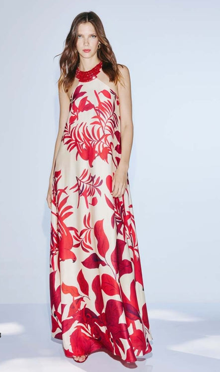 Abito lungo legato alla schiena Twins Fantasy