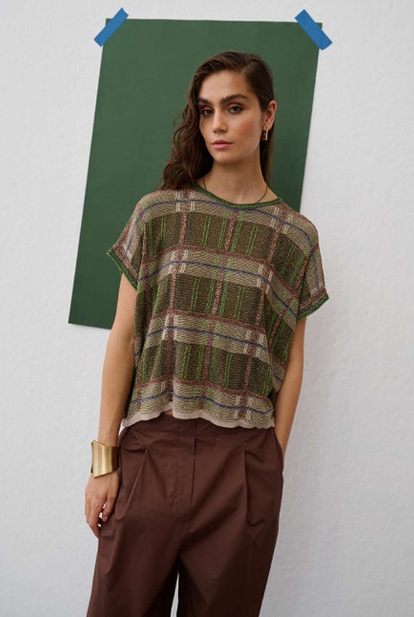 Maglia girocollo lurex FLOOR