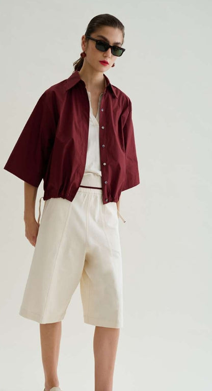 Camicia over con coulisse FLOOR