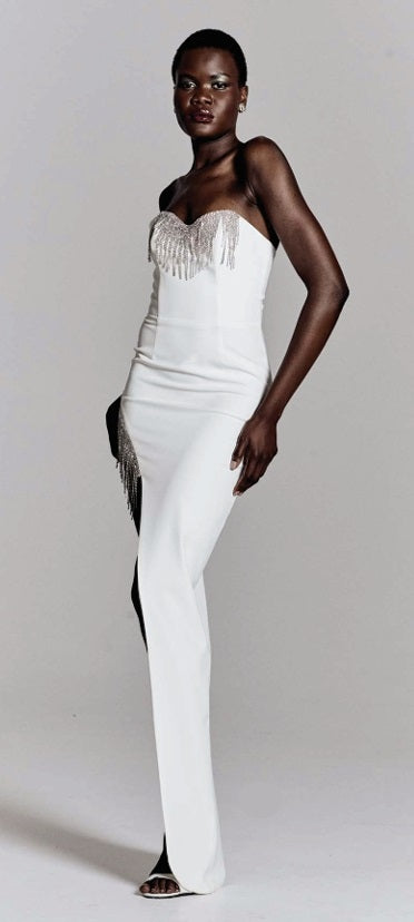 Abito lungo asimmetrico Alessandro Legora