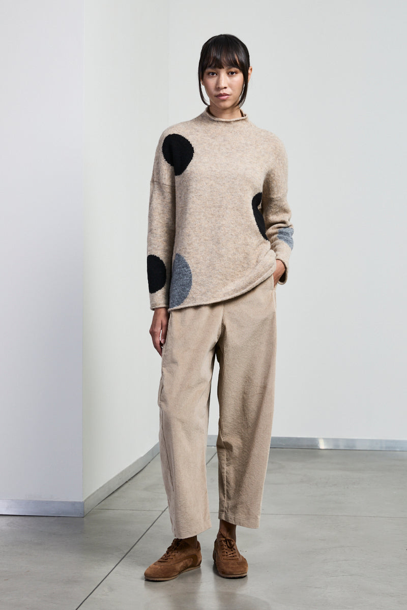 Maglia scollo camino Neirami