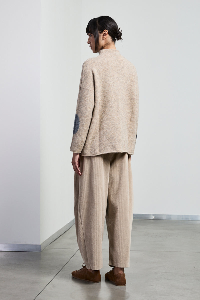 Maglia scollo camino Neirami