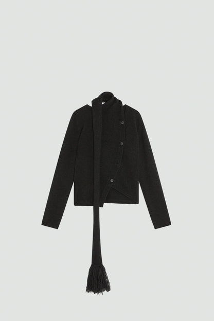 Cardigan asimmetrico AURELIA Semicouture