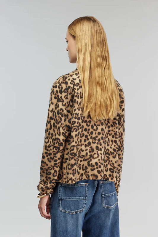 Cardigan maculato IRMINE Semicouture