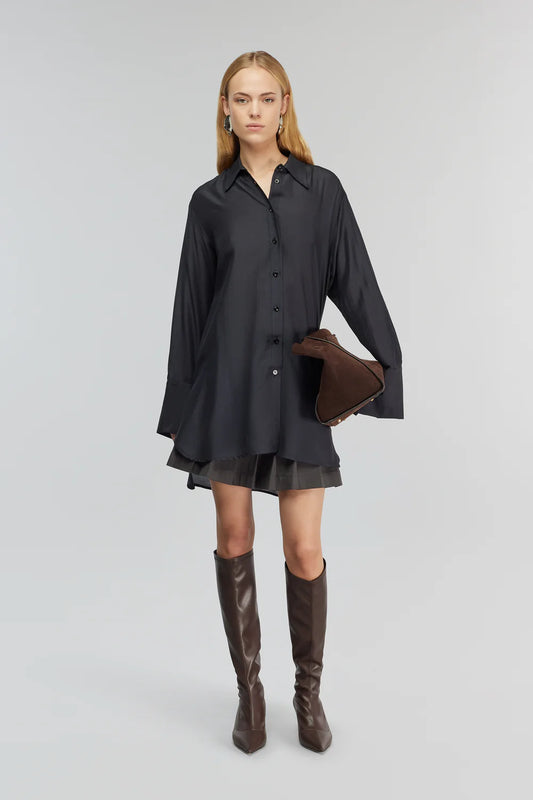 Camicia misto lana ASSUNTA Semicouture