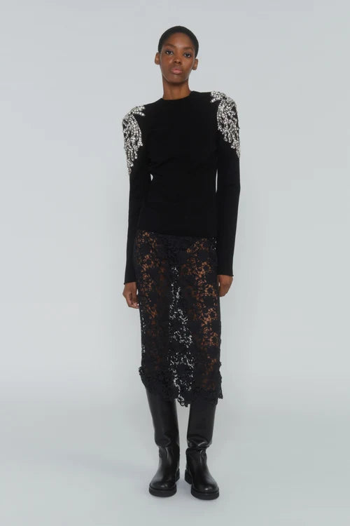 Maglia con spalle ricamate Circus Hotel