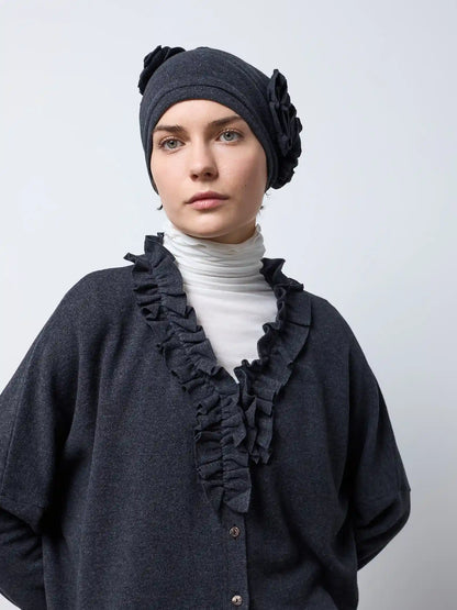 Cappello con fiori Neirami