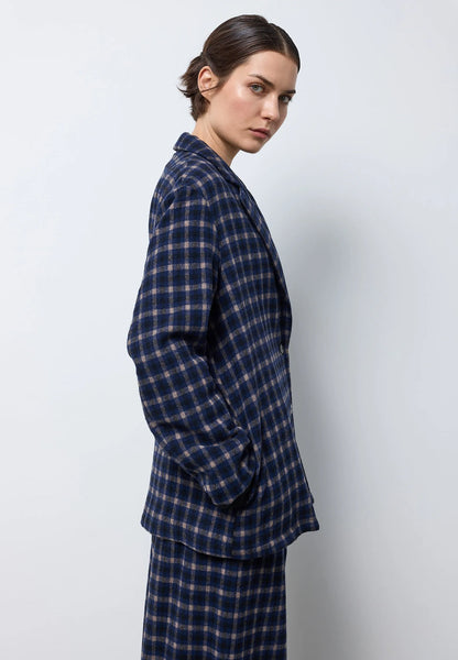 Giacca lunga tartan Neirami