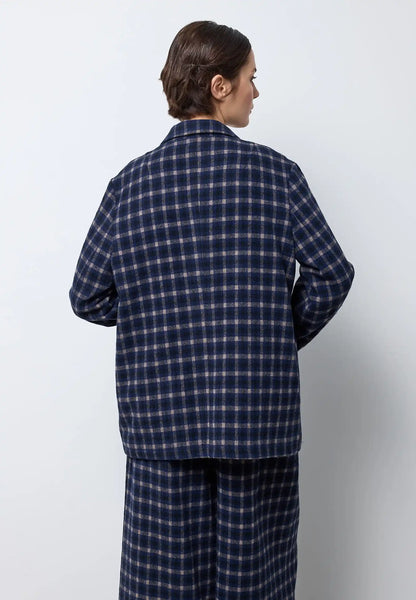 Giacca lunga tartan Neirami