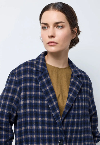 Giacca lunga tartan Neirami