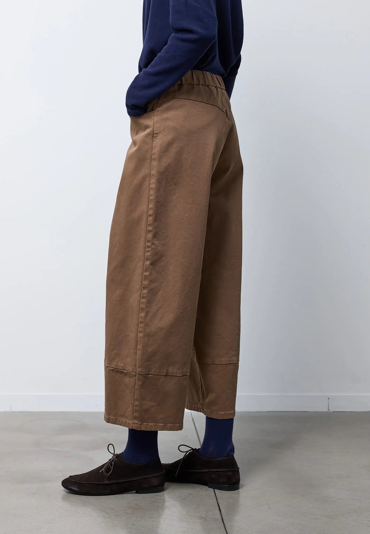 Pantalone in cotone dritto Neirami
