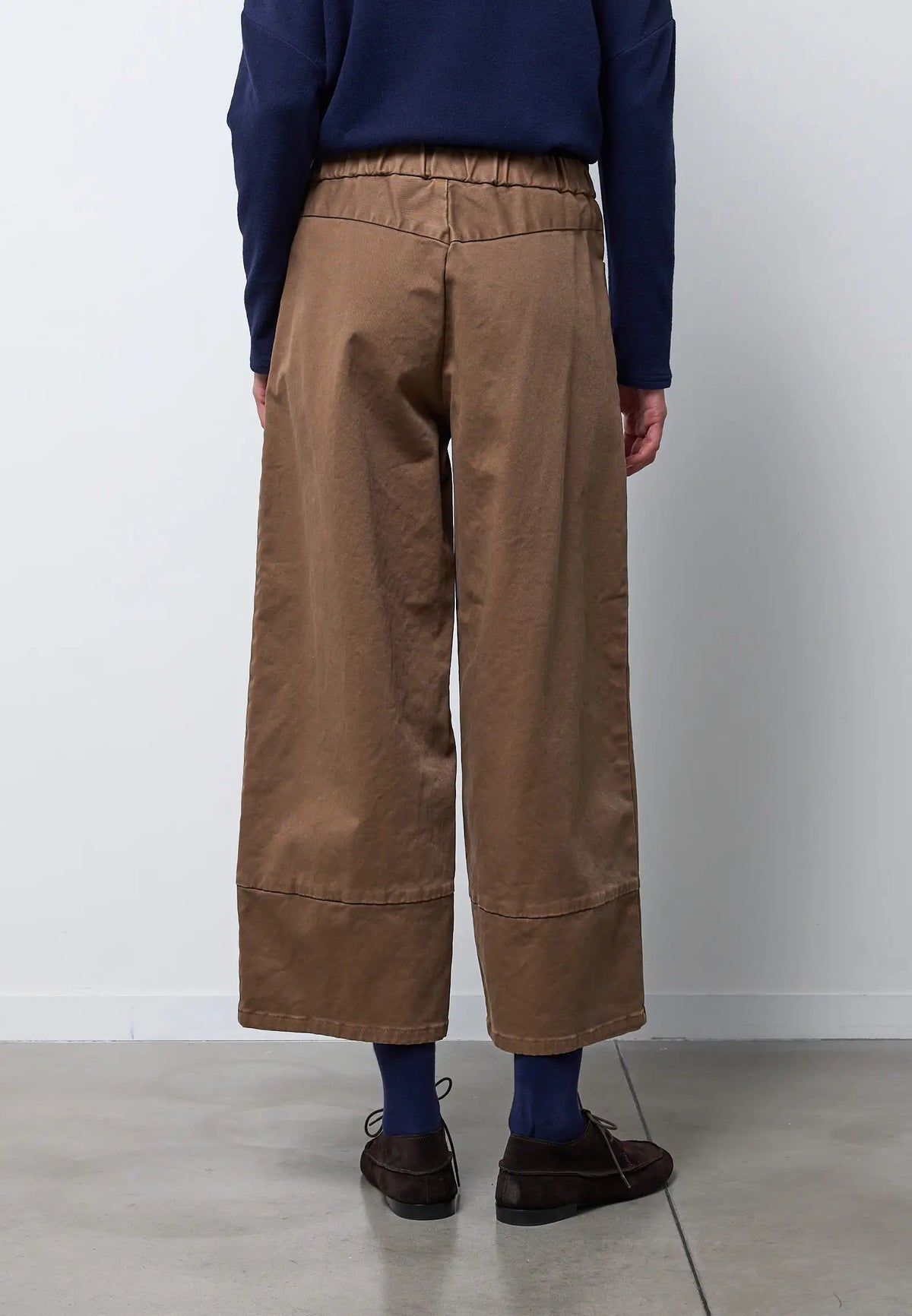 Pantalone in cotone dritto Neirami