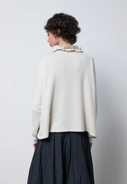 Maglia over con volant Neirami