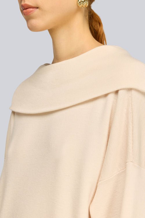 Maglia in lana con zip dietro PAMELIA Semicouture