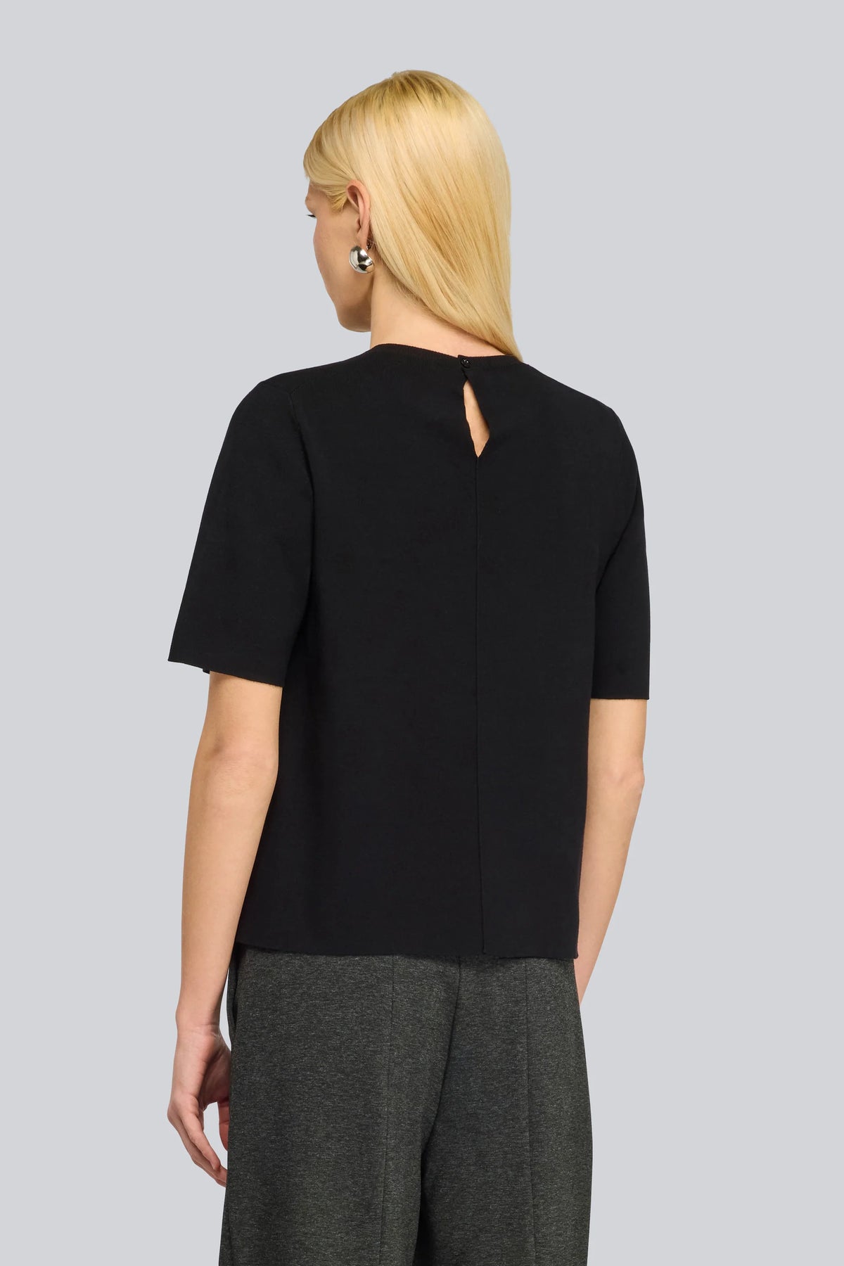 Maglia mezza manica con spacchetti avanti KITTY Semicouture