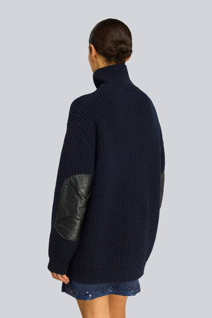 Bluson over in lana BESSIE Semicouture