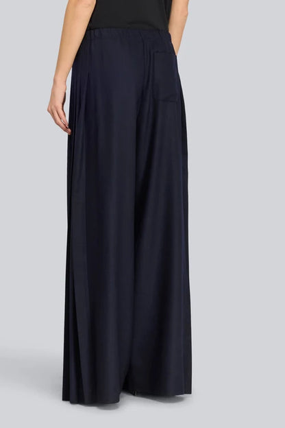 Pantalone gamba ampia con plissè CEARA Semicouture