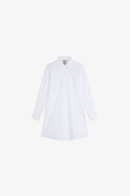 Camicia lunga con cinturino dietro CHINA Semicouture