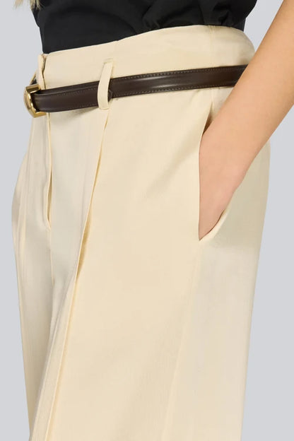 Pantalone dritto in satin GUIDITTA Semicouture