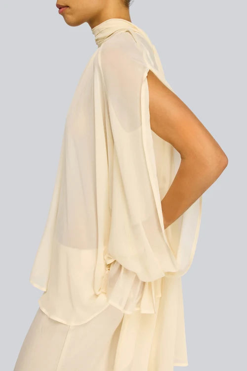 Blusa asimmetrica con aperture  RENIE Semicouture
