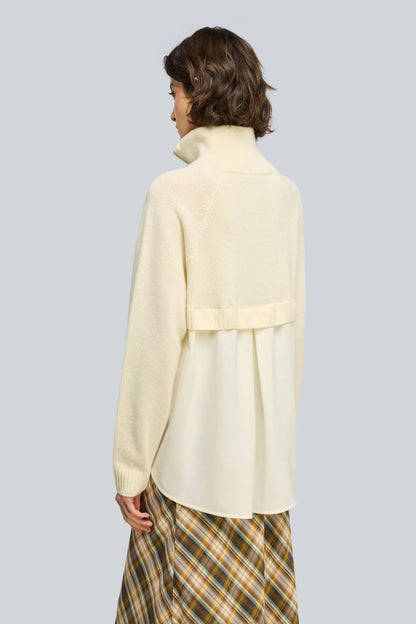 Maglia doppio tessuto MEG Semicouture