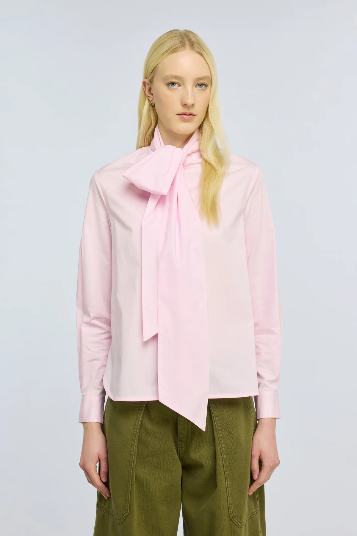 Camicia over con fiocco ROSALINE Semicouture