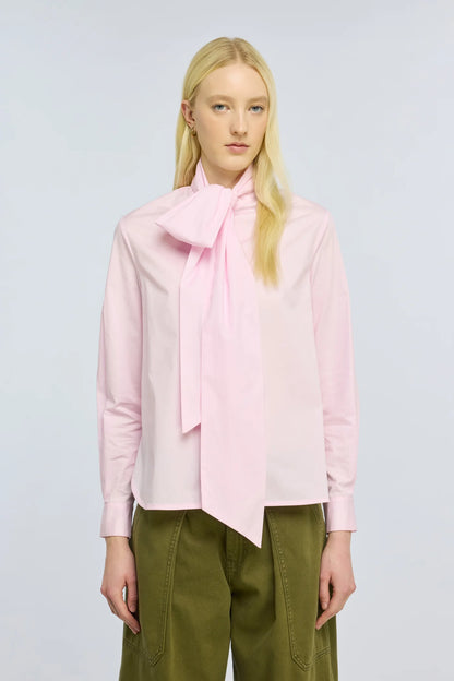 Camicia over con fiocco ROSALINE Semicouture