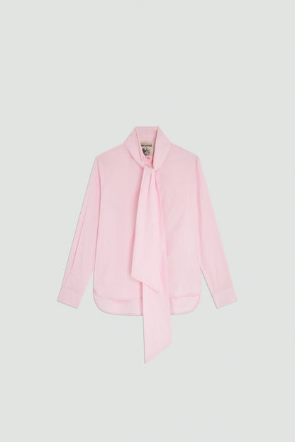 Camicia over con fiocco ROSALINE Semicouture