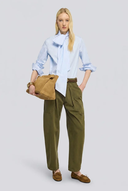 Camicia over con fiocco ROSALINE Semicouture