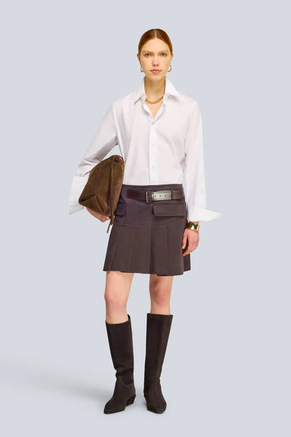 Minigonna con cintura DORIS Semicouture