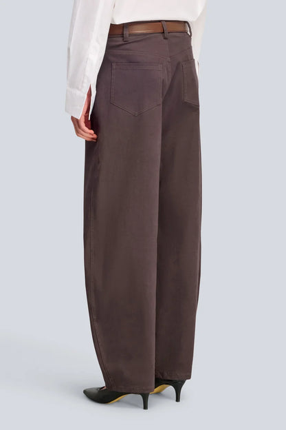 Pantalone a uovo in gabardina GISELLE Semicouture