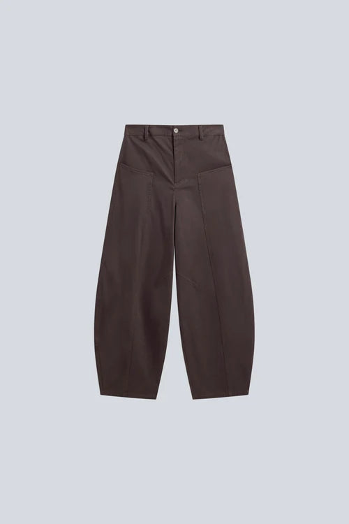Pantalone a uovo in gabardina GISELLE Semicouture