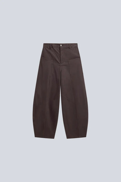 Pantalone a uovo in gabardina GISELLE Semicouture