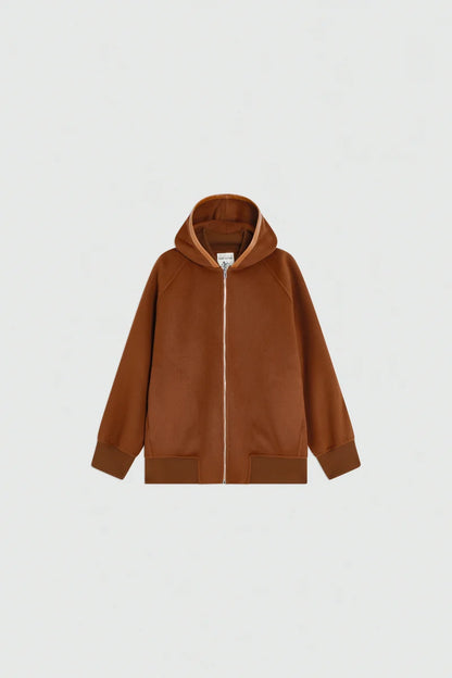 Bomber in panno con cappuccio SHARLEEN Semicouture