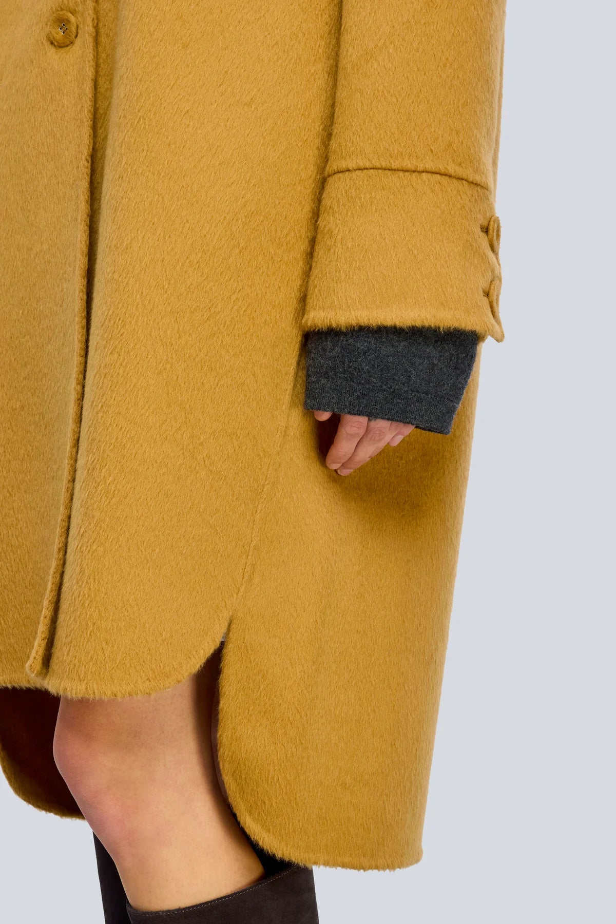Cappotto over in panno ODELIA Semicouture
