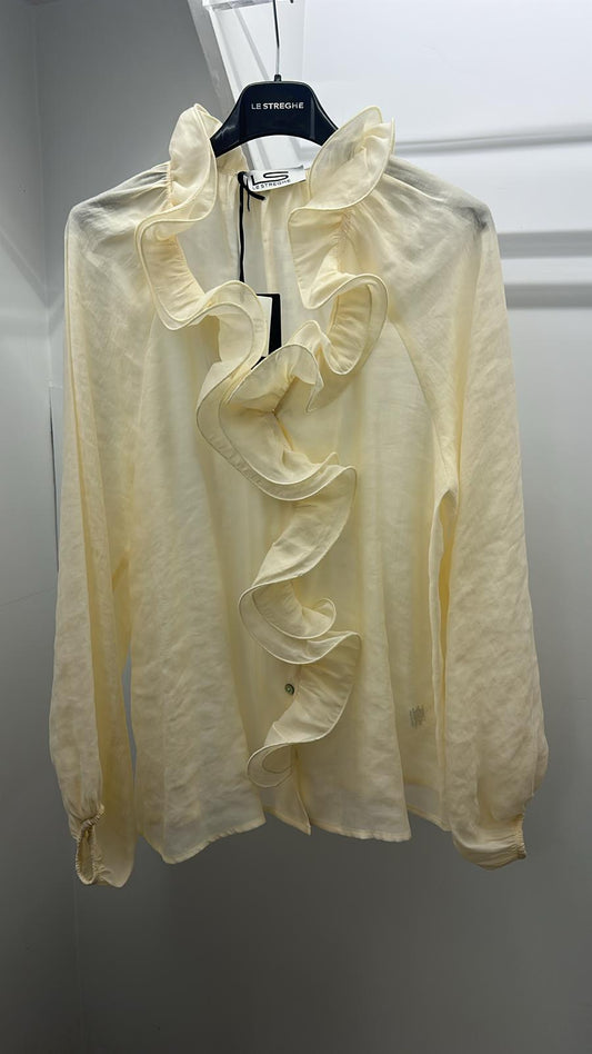 Camicia con rouches Le Streghe