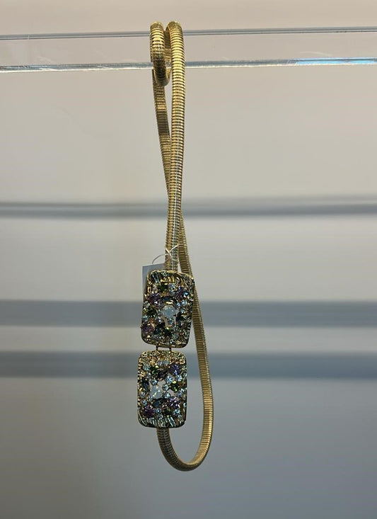 Cintura gioiello con fibbia rettangolare I'mLovely