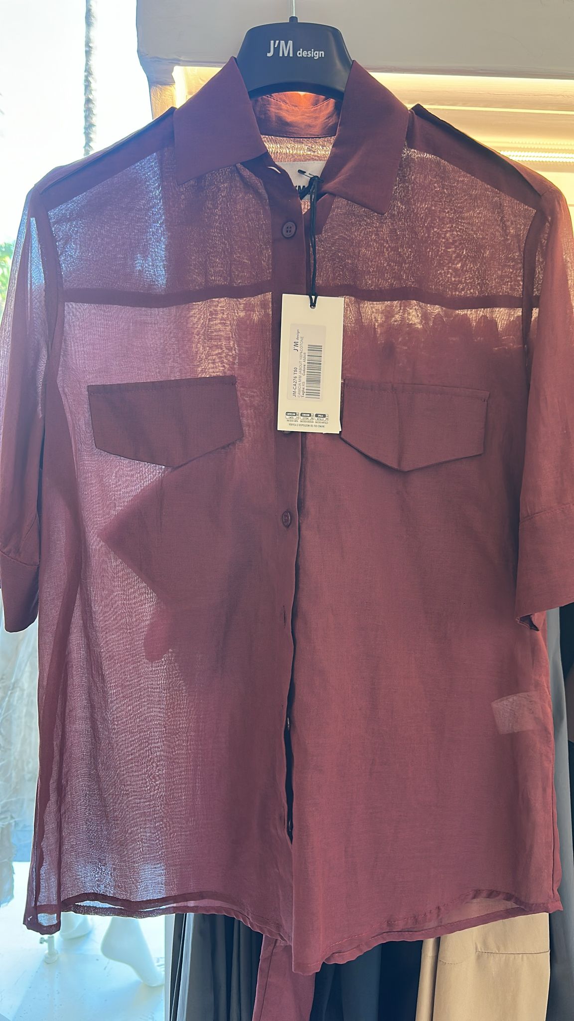 Camicia in cotone J'm Design
